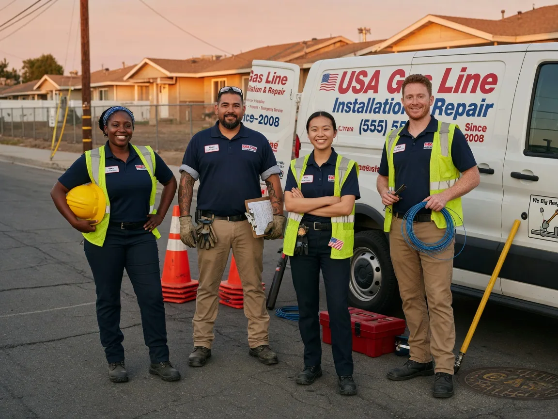 Gas Line Installation company in Vernon, AL